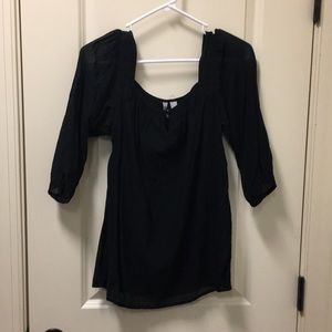 Old Navy S Black flowy tunic